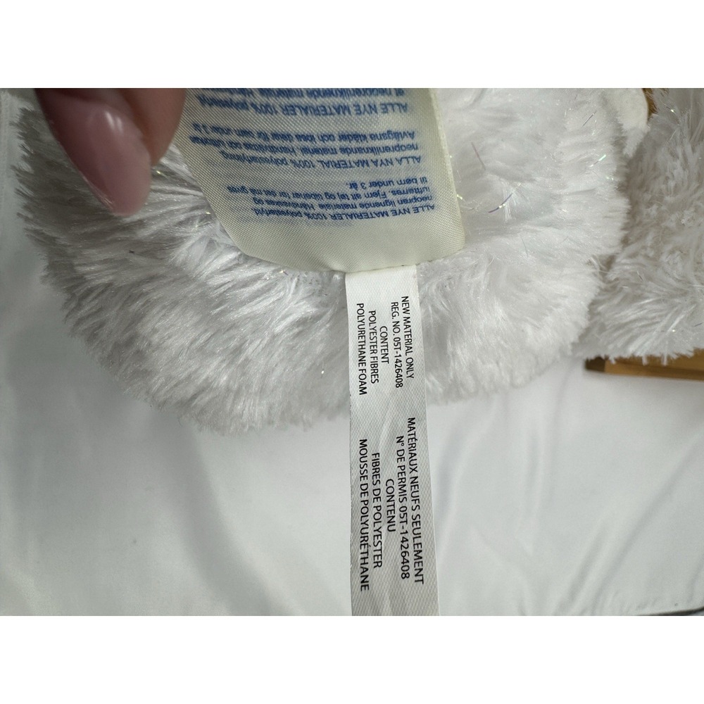 Build A Bear Workshop BABW Disney Frozen Elsa White Sparkly Plush Teddy Bear 17" - Picture 9 of 10